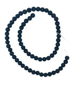 6mm Lava beads