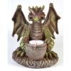 6¾" Dragon Burner & Tea Light Holder