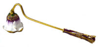 7 1/2" Fancy Flower candle snuffer