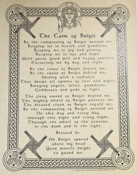 Caim of Brigit poster