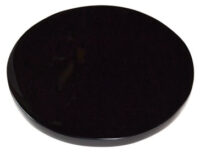 6" Black Obsidian scrying mirror